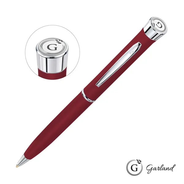 Garland® Color Matte Collection Twist Ballpoint Pen - Chrome Accent... from ASI 84592 St Regis Group