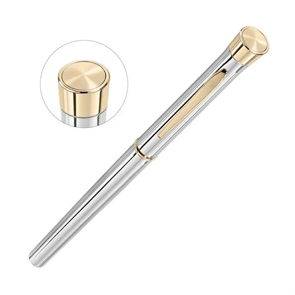 Garland® Signature Custom Emblem Rollerball Pen - Chrome Barrel... from ASI 84592 St Regis Group