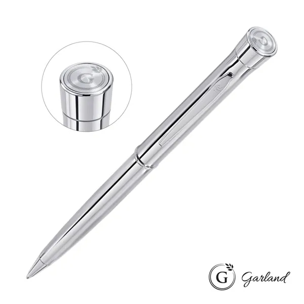 The Garland® Signature Emblem Twist Ballpoint Pen is an exquisite, all-brass... from ASI 84592 St Regis Group