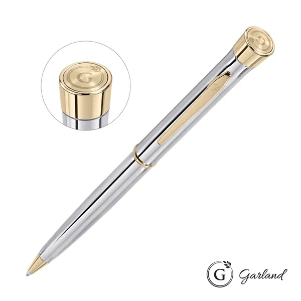 The Garland® Signature Emblem Twist Ballpoint Pen is an exquisite, all-brass... from ASI 84592 St Regis Group
