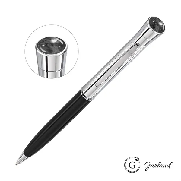 The Garland® Monogram Aura Collection Ballpoint Pen Chrome Accent combines timeless... from ASI 84592 St Regis Group