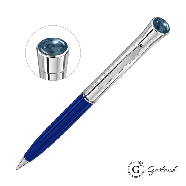 The Garland® Monogram Aura Collection Ballpoint Pen Chrome Accent combines timeless... from ASI 84592 St Regis Group