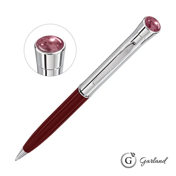 The Garland® Monogram Aura Collection Ballpoint Pen Chrome Accent combines timeless... from ASI 84592 St Regis Group
