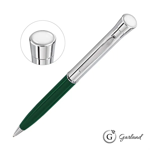 The Garland® Monogram Custom Collection Twist Ballpoint Pen Chrome Accent is... from ASI 84592 St Regis Group