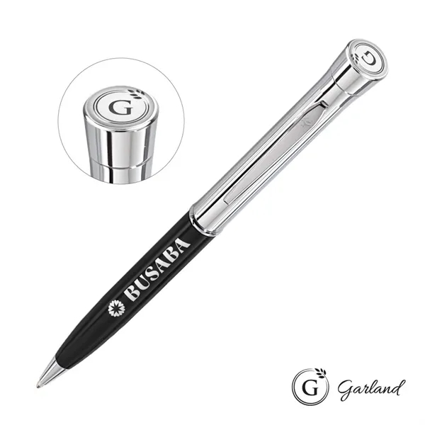 The Garland® Monogram Collection Twist Ballpoint Pen Chrome Accent showcases timeless... from ASI 84592 St Regis Group