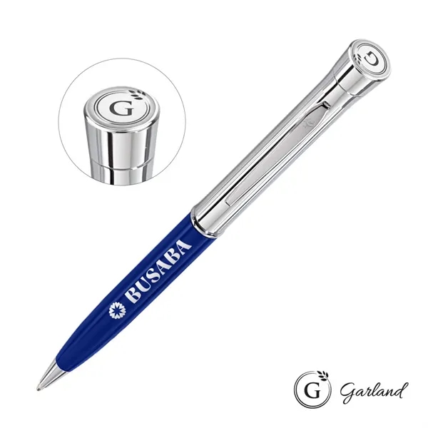 The Garland® Monogram Collection Twist Ballpoint Pen Chrome Accent showcases timeless... from ASI 84592 St Regis Group