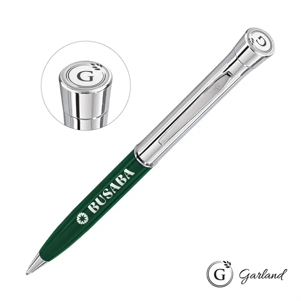 The Garland® Monogram Collection Twist Ballpoint Pen Chrome Accent showcases timeless... from ASI 84592 St Regis Group