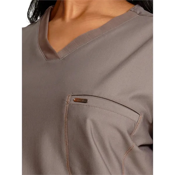 Cherokee Form Women's Tuckable V-Neck Top... from ASI 86018 Scrub Authority / Uniform Stores