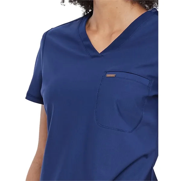 Cherokee Form Women's Tuckable V-Neck Top... from ASI 86018 Scrub Authority / Uniform Stores