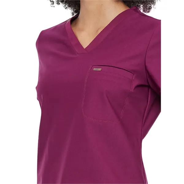 Cherokee Form Women's Tuckable V-Neck Top... from ASI 86018 Scrub Authority / Uniform Stores