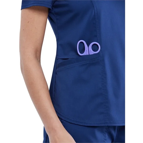 Cherokee Workwear Revolution Women's V-Neck Top... from ASI 86018 Scrub Authority / Uniform Stores