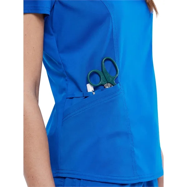 Cherokee Workwear Revolution Women's V-Neck Top... from ASI 86018 Scrub Authority / Uniform Stores