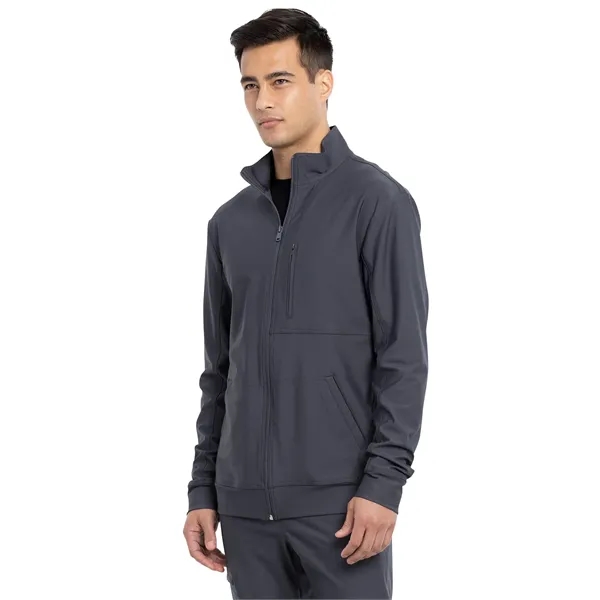 Cherokee Form Men's Zip Front Jacket... from ASI 86018 Scrub Authority / Uniform Stores