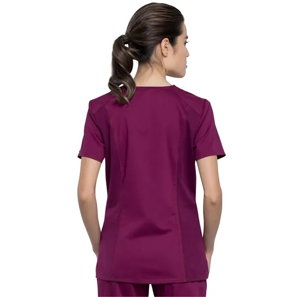 Cherokee Workwear Revolution Women's Round Neck Top... from ASI 86018 Scrub Authority / Uniform Stores
