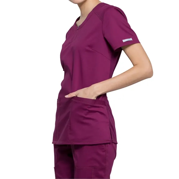 Cherokee Workwear Revolution Women's Round Neck Top... from ASI 86018 Scrub Authority / Uniform Stores