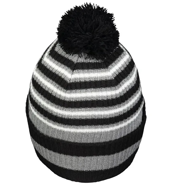 Spirit Pom Beanie... from ASI 89380 Staton Corporate and Casual