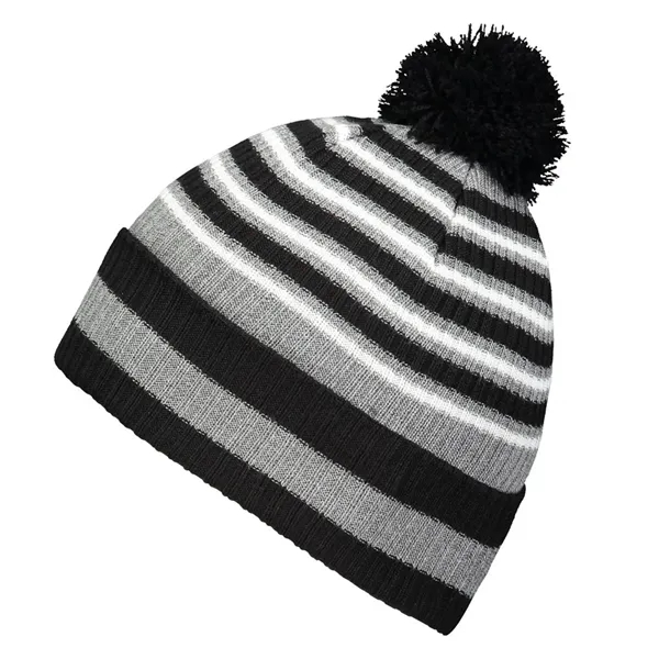 Spirit Pom Beanie... from ASI 89380 Staton Corporate and Casual