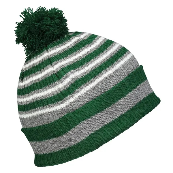 Spirit Pom Beanie... from ASI 89380 Staton Corporate and Casual