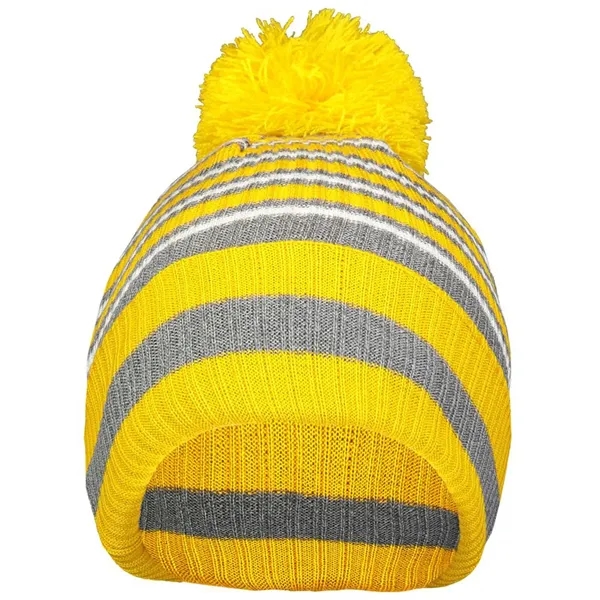 Spirit Pom Beanie... from ASI 89380 Staton Corporate and Casual