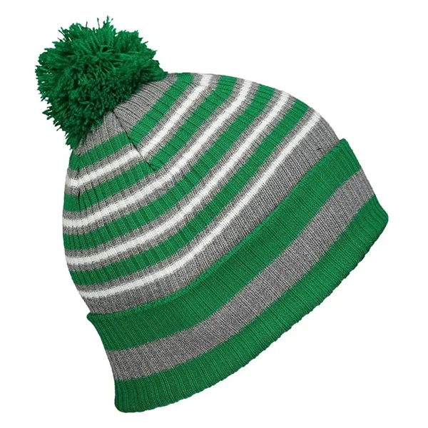 Spirit Pom Beanie... from ASI 89380 Staton Corporate and Casual