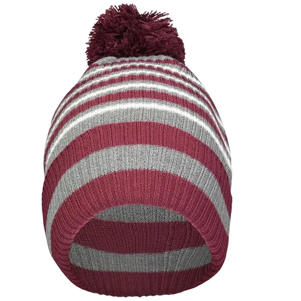 Spirit Pom Beanie... from ASI 89380 Staton Corporate and Casual