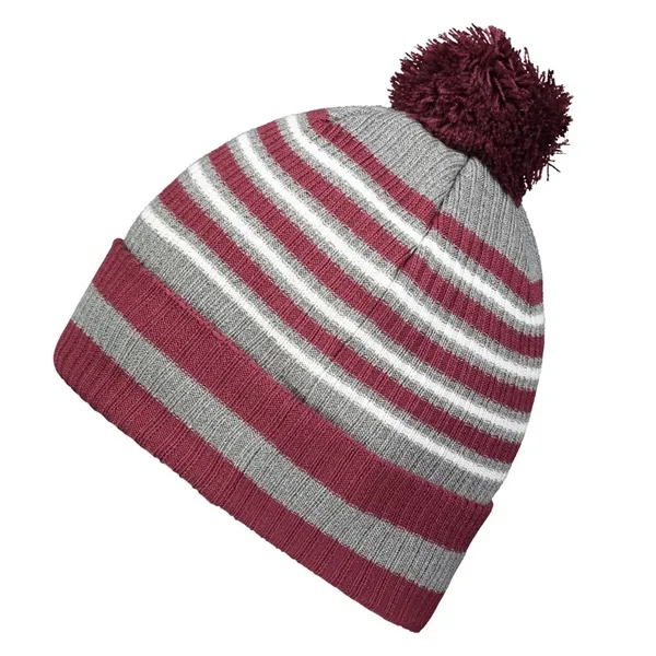 Spirit Pom Beanie... from ASI 89380 Staton Corporate and Casual
