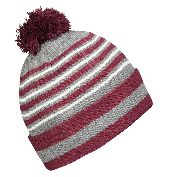 Spirit Pom Beanie... from ASI 89380 Staton Corporate and Casual