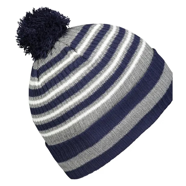 Spirit Pom Beanie... from ASI 89380 Staton Corporate and Casual