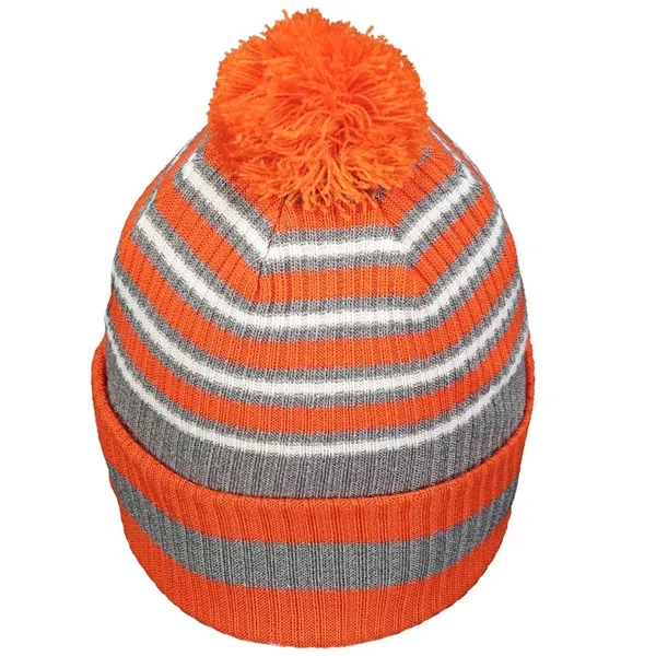 Spirit Pom Beanie... from ASI 89380 Staton Corporate and Casual