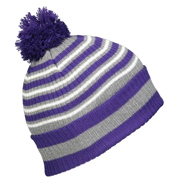 Spirit Pom Beanie... from ASI 89380 Staton Corporate and Casual