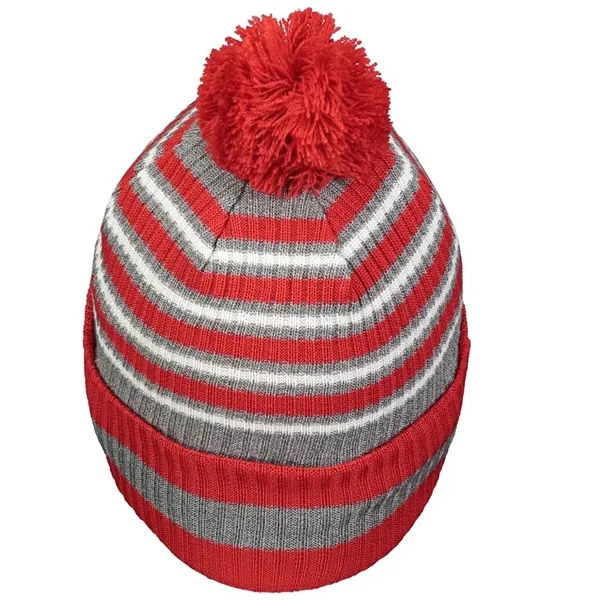 Spirit Pom Beanie... from ASI 89380 Staton Corporate and Casual