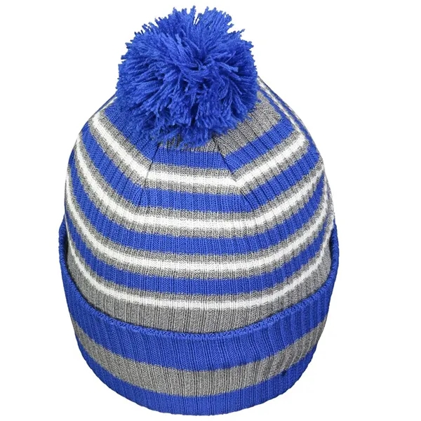 Spirit Pom Beanie... from ASI 89380 Staton Corporate and Casual