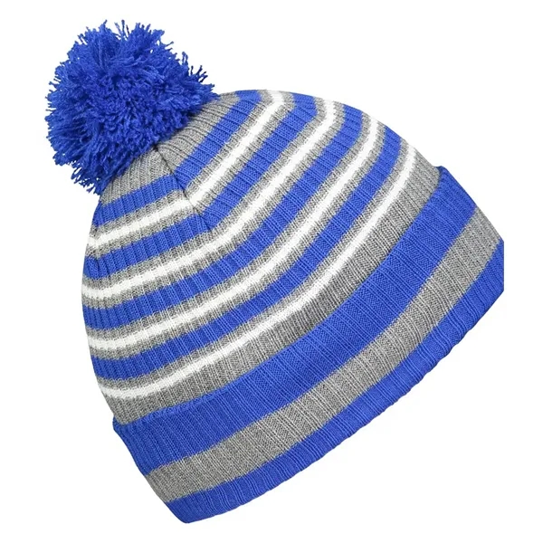 Spirit Pom Beanie... from ASI 89380 Staton Corporate and Casual