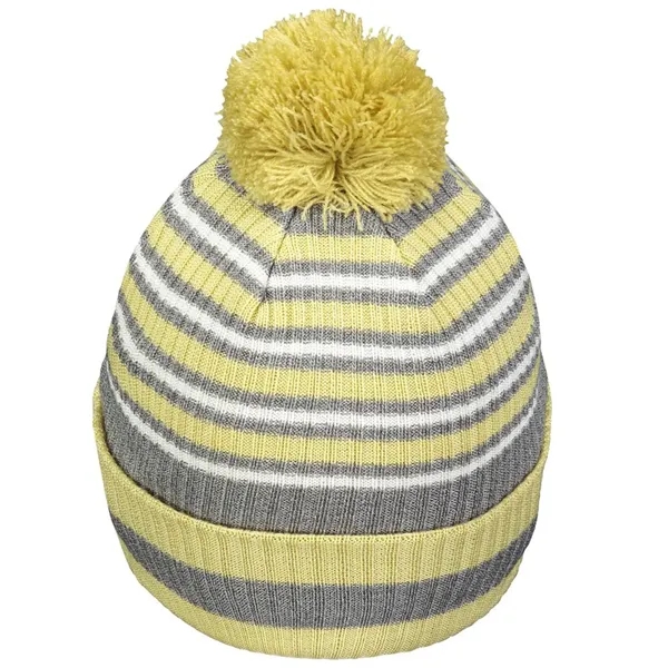 Spirit Pom Beanie... from ASI 89380 Staton Corporate and Casual