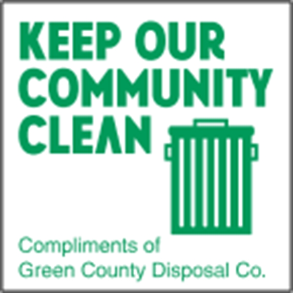 2" x 2" white vinyl decal with square corners and one... from ASI 89910 Stouse, LLC