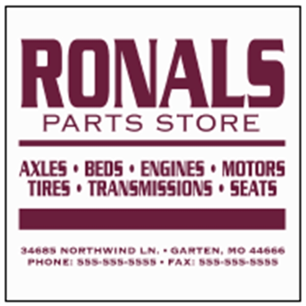 2.5" x 2.5" decal with clear polyester face, square corners and... from ASI 89910 Stouse, LLC