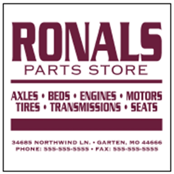 2.5" x 2.5" white decal with static backing, square corners and... from ASI 89910 Stouse, LLC