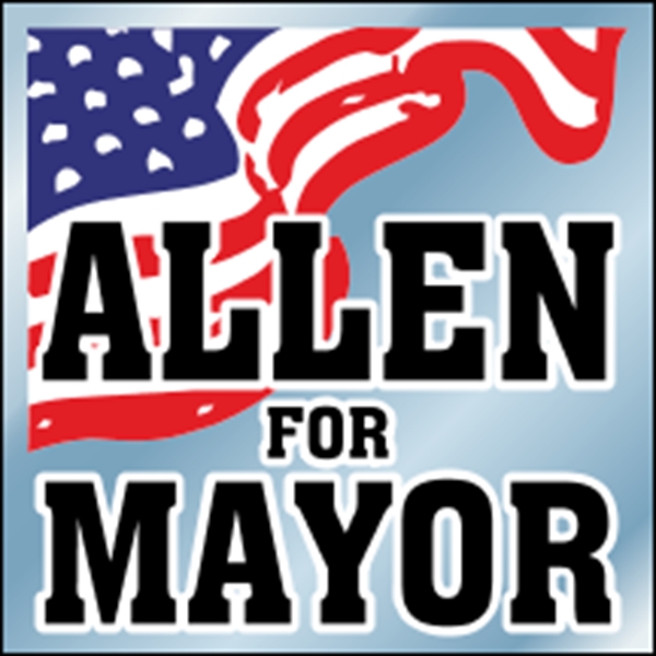 3" x 3" decals made of chrome polyester and feature square... from ASI 89910 Stouse, LLC