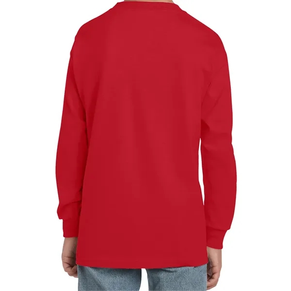 Gildan Ultra Cotton Youth Long Sleeve Tee... from ASI 89380 Staton Corporate and Casual / Staton®