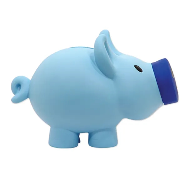 Piggy bank made of PVC rubber with 1 color pad print... from ASI 37218 Athena Promo (tm)