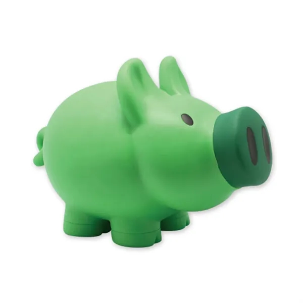 Piggy bank made of PVC rubber with 1 color pad print... from ASI 37218 Athena Promo (tm)