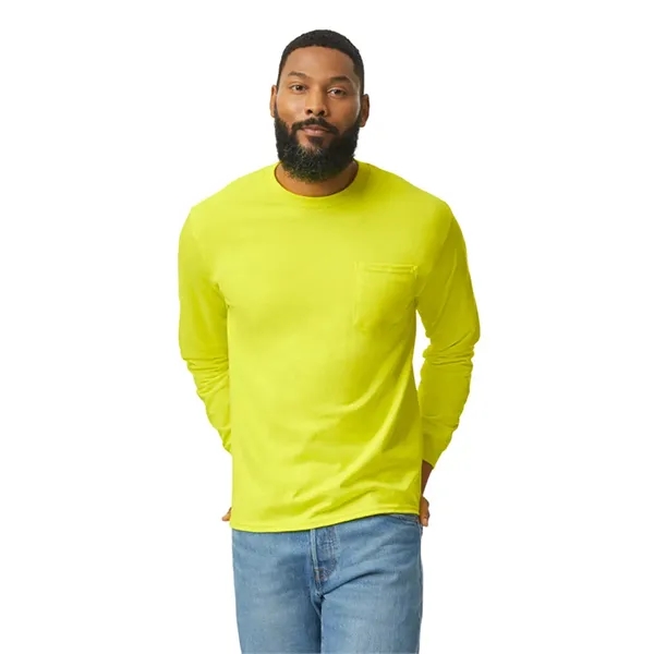 Gildan Ultra Cotton Adult Long Sleeve Tee With Pocket... from ASI 89380 Staton Corporate and Casual / Staton®