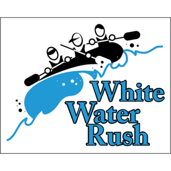 5" x 4" white decals made with static backing, square corners... from ASI 89910 Stouse, LLC