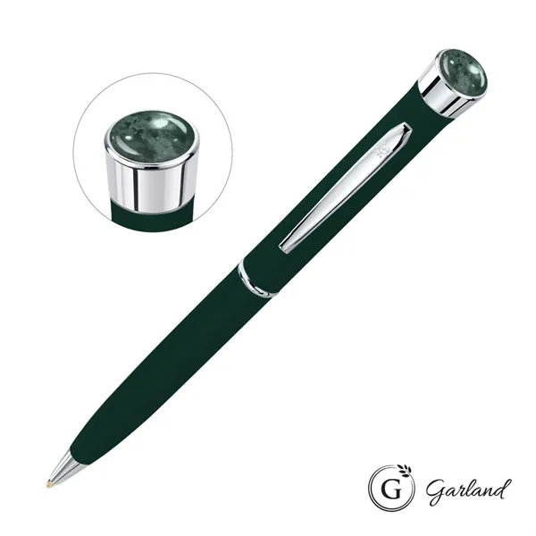 Garland® Color Matte Aura Collection Twist Ballpoint Pen - Chrome Accent... from ASI 84592 St Regis Group