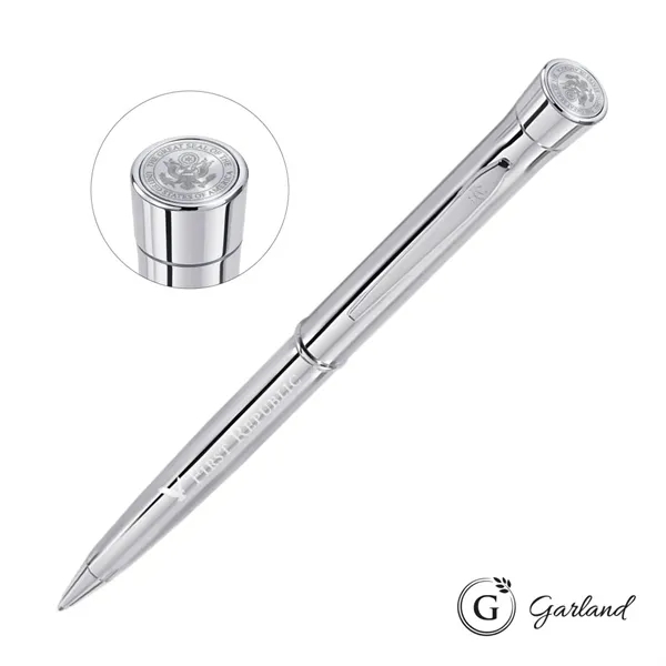 The Garland® Signature Custom Emblem Twist Ballpoint Pen is an exquisite,... from ASI 84592 St Regis Group