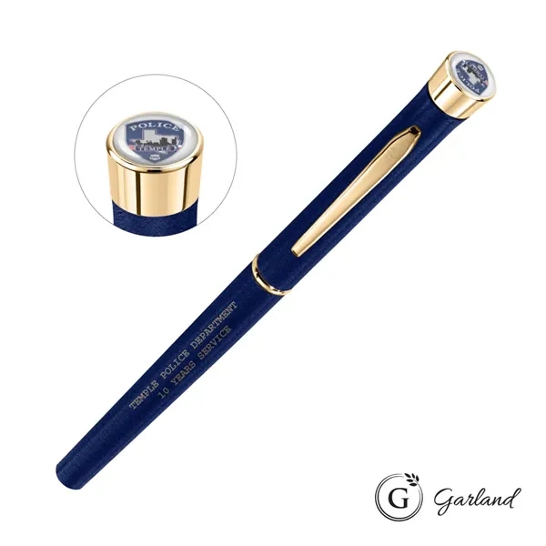 Garland® Tactical Custom Collection & Textured Rollerball Pen - Gold Accent... from ASI 84592 St Regis Group