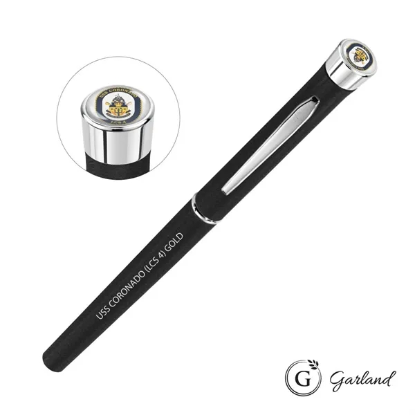 Garland® Tactical Custom Collection & Textured Rollerball Pen - Chrome Accent... from ASI 84592 St Regis Group