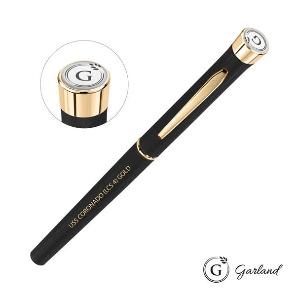 Garland® Tactical Collection Textured Rollerball Pen - Gold Accent... from ASI 84592 St Regis Group