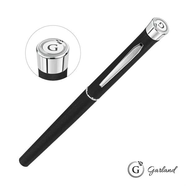 Garland® Tactical Collection Textured Rollerball Pen - Chrome Accent... from ASI 84592 St Regis Group