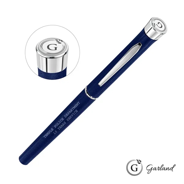 Garland® Tactical Collection Textured Rollerball Pen - Chrome Accent... from ASI 84592 St Regis Group